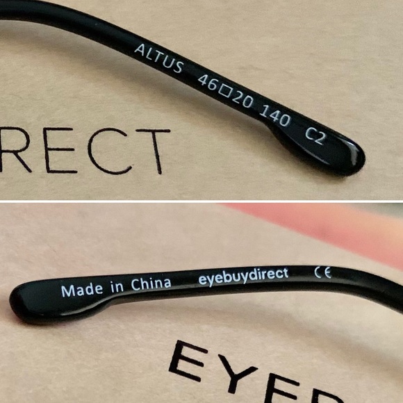 NWT EYEBUY Direct Altus Rimless Circle Frames - Picture 9 of 15